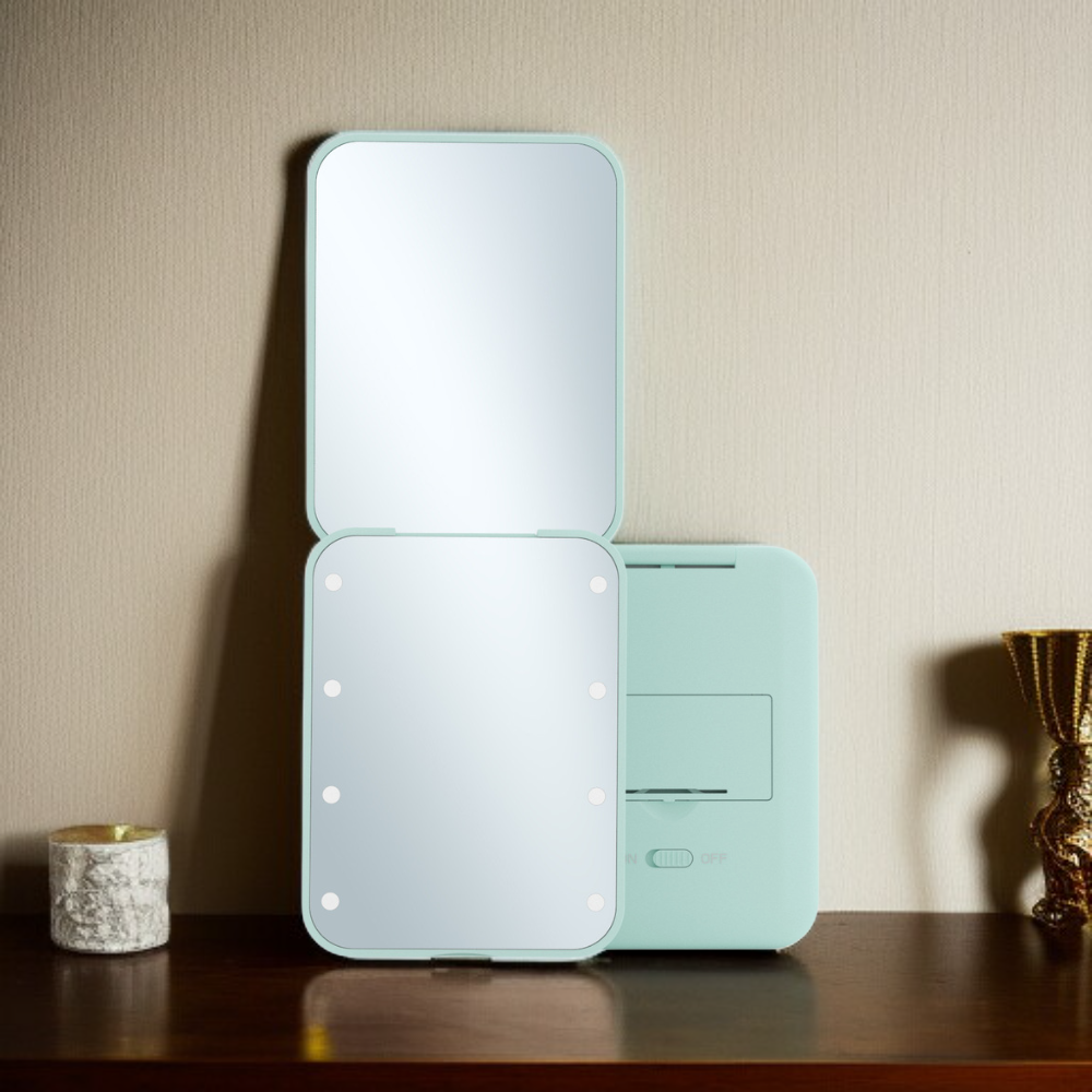 ポータブルLEDメイクアップミラー