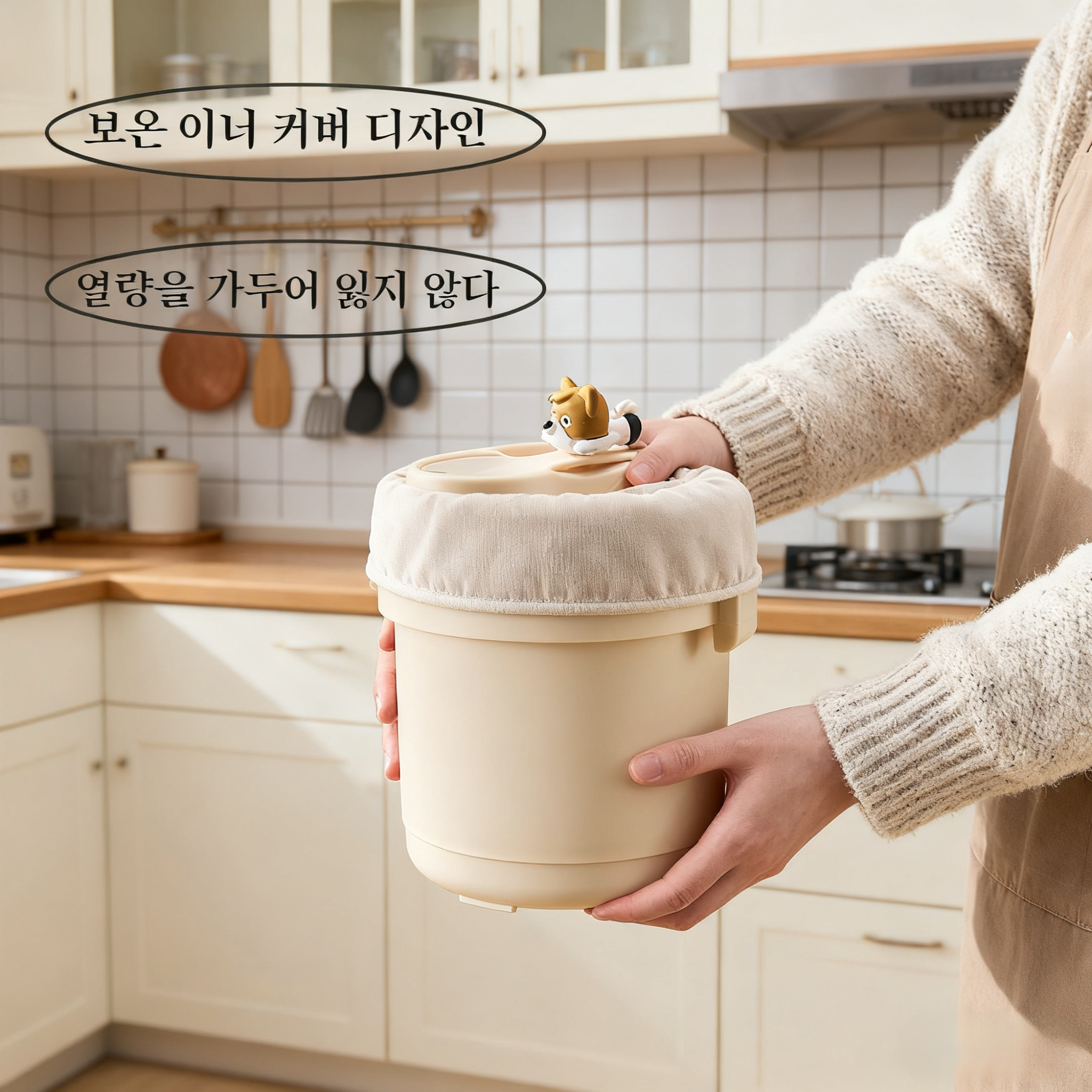 밥솥 칸막이 찜기 설치 방법