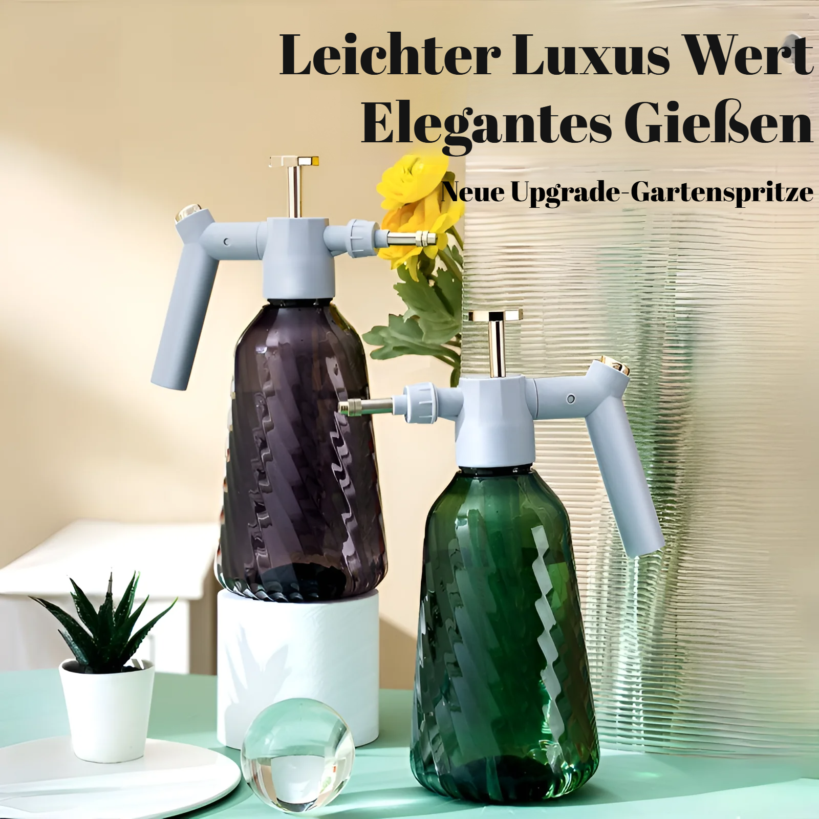 Haushalt Sprühflasche mit Drucksprühgerät für vielseitigen Einsatz