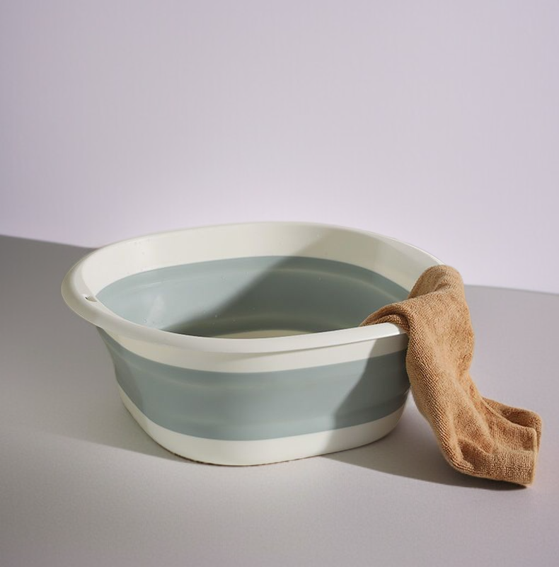 簡単操作のミニ洗濯機ボタン部分