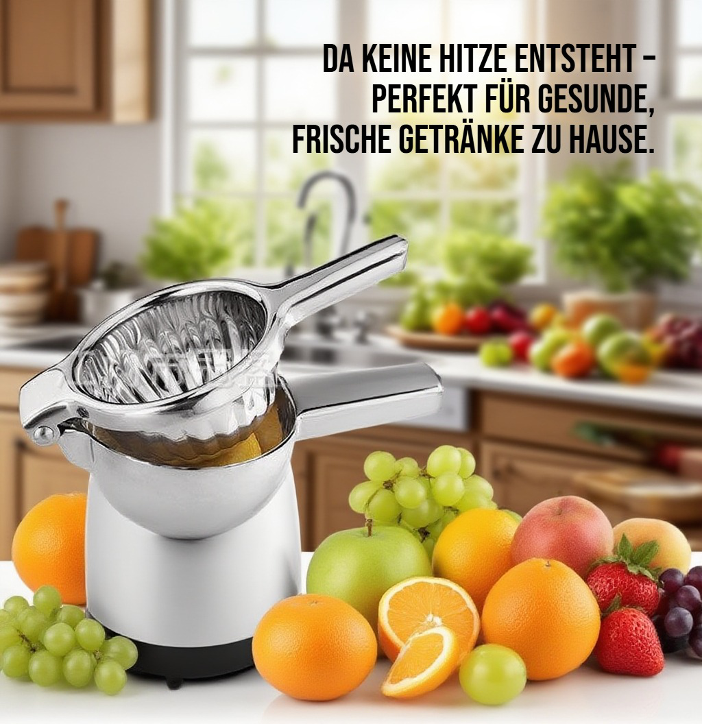 Robuste und langlebige manuelle Saftpresse für die Küche