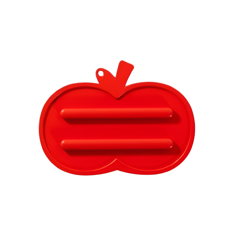 りんご柄の滑り止めマット