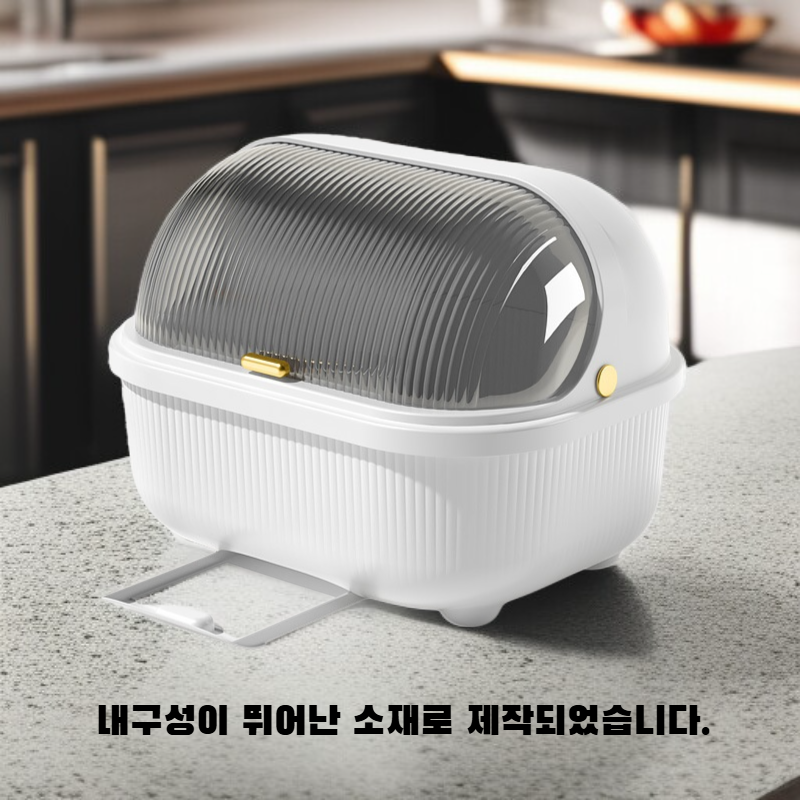 그릇과 접시 건조대