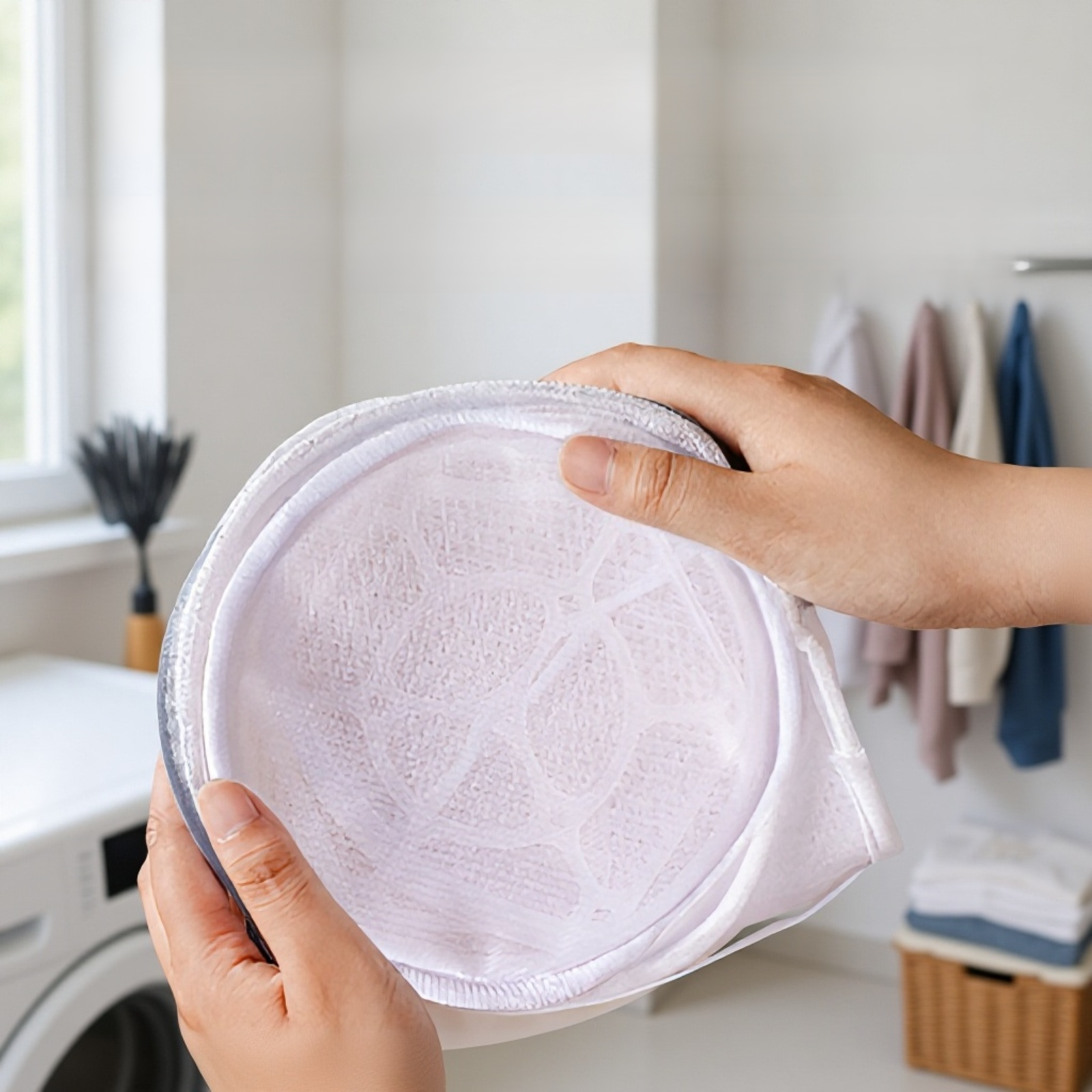 Easy-to-use washing machine laundry bag for home