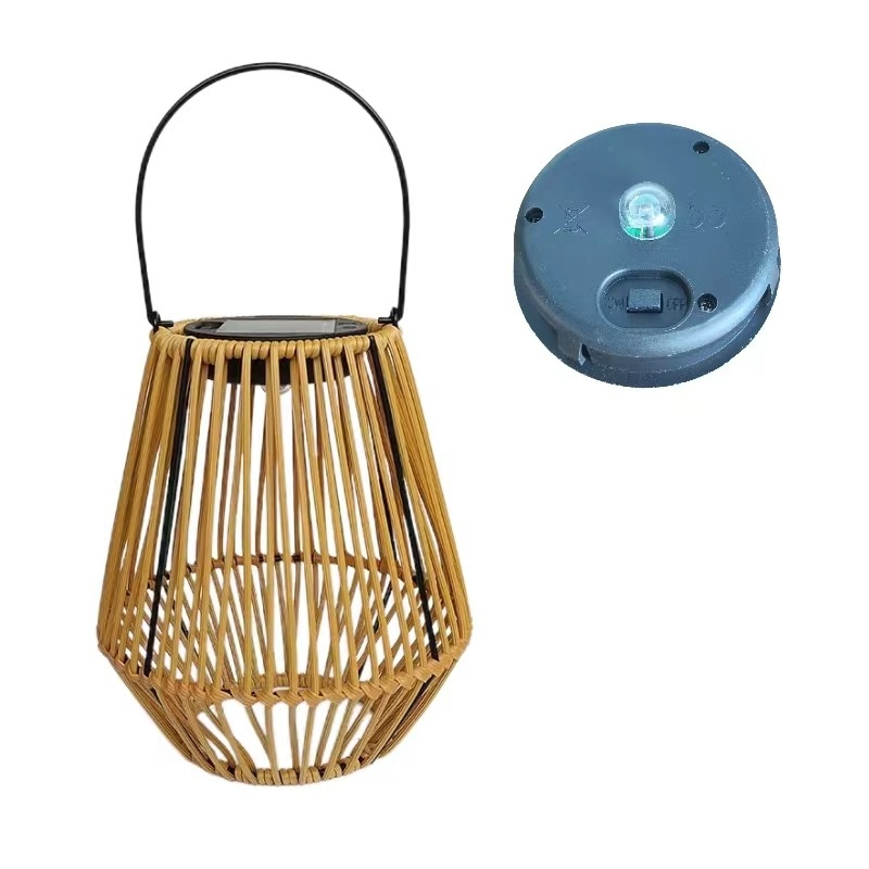 Handmade Rattan Garden Patio Decorative Light