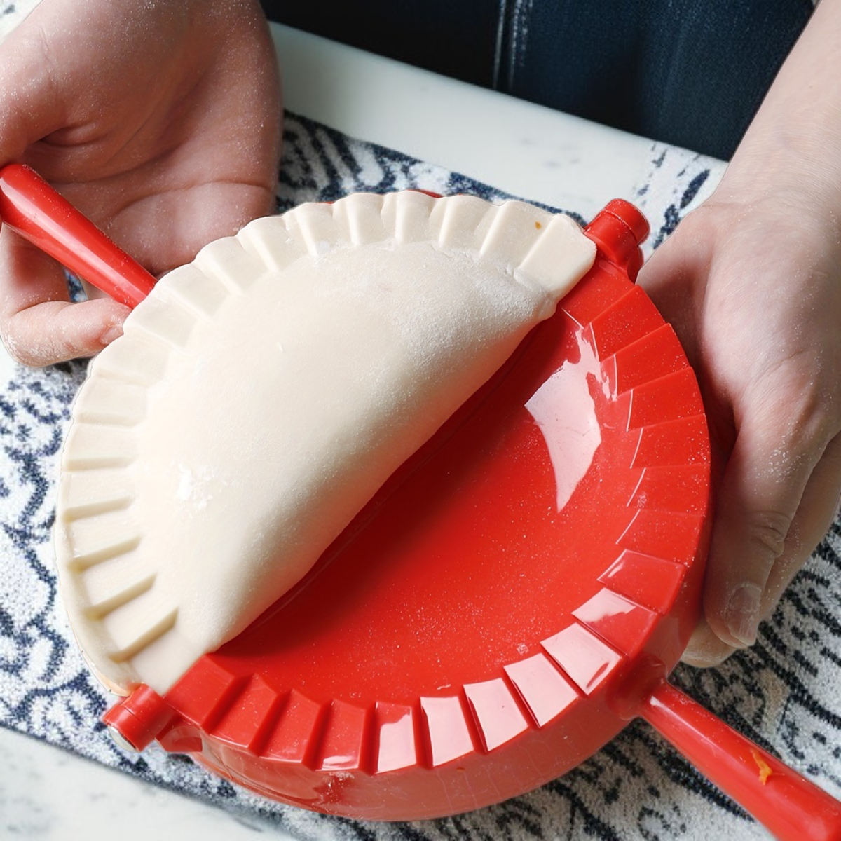 다용도 만두 프레스, 플라스틱 엠파나다/라비올리 메이커 1개