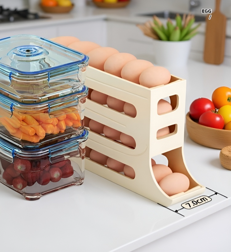 Soporte de huevos de plástico resistente