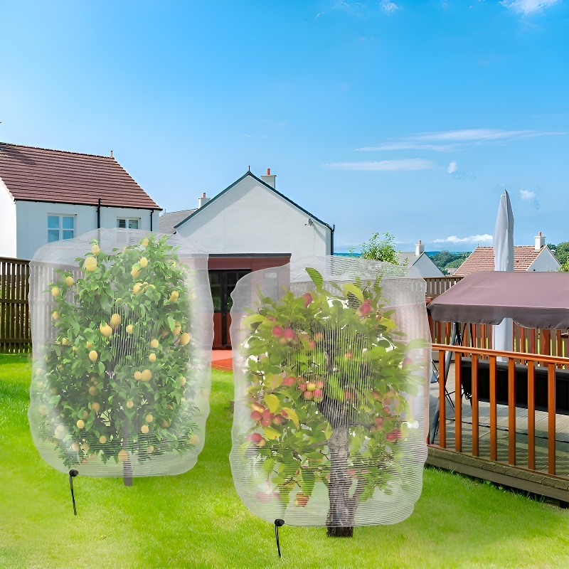 野菜栽培用ビニールハウス囲いネット