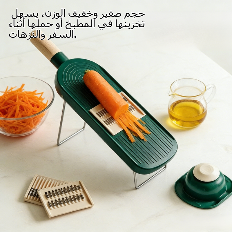 مقشرة ومبشرة متعددة الوظائف لتقطيع الخضار في المطبخ المنزلي