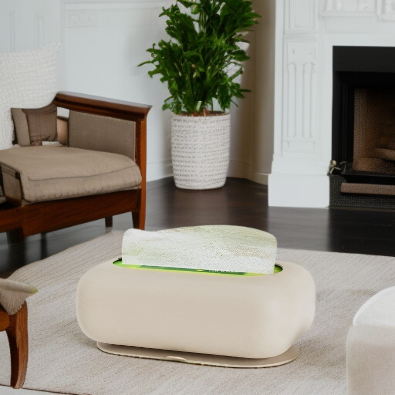 화장실 빨판 펀치 프리 실리콘 티슈 케이스 소프트 가정용 흡착식 휴지통