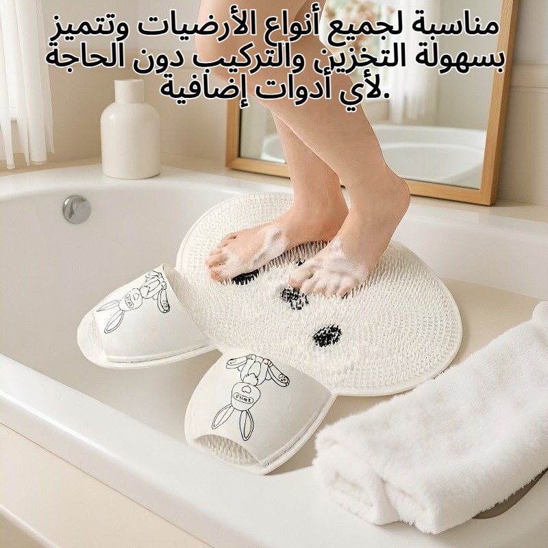 تصميم حصيرة الاستحمام المصنوعة من السيليكون