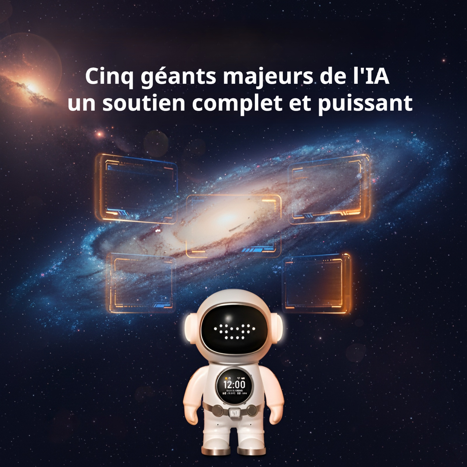 Enceinte Bluetooth intégrée au robot AI DeepSeek Doubao
