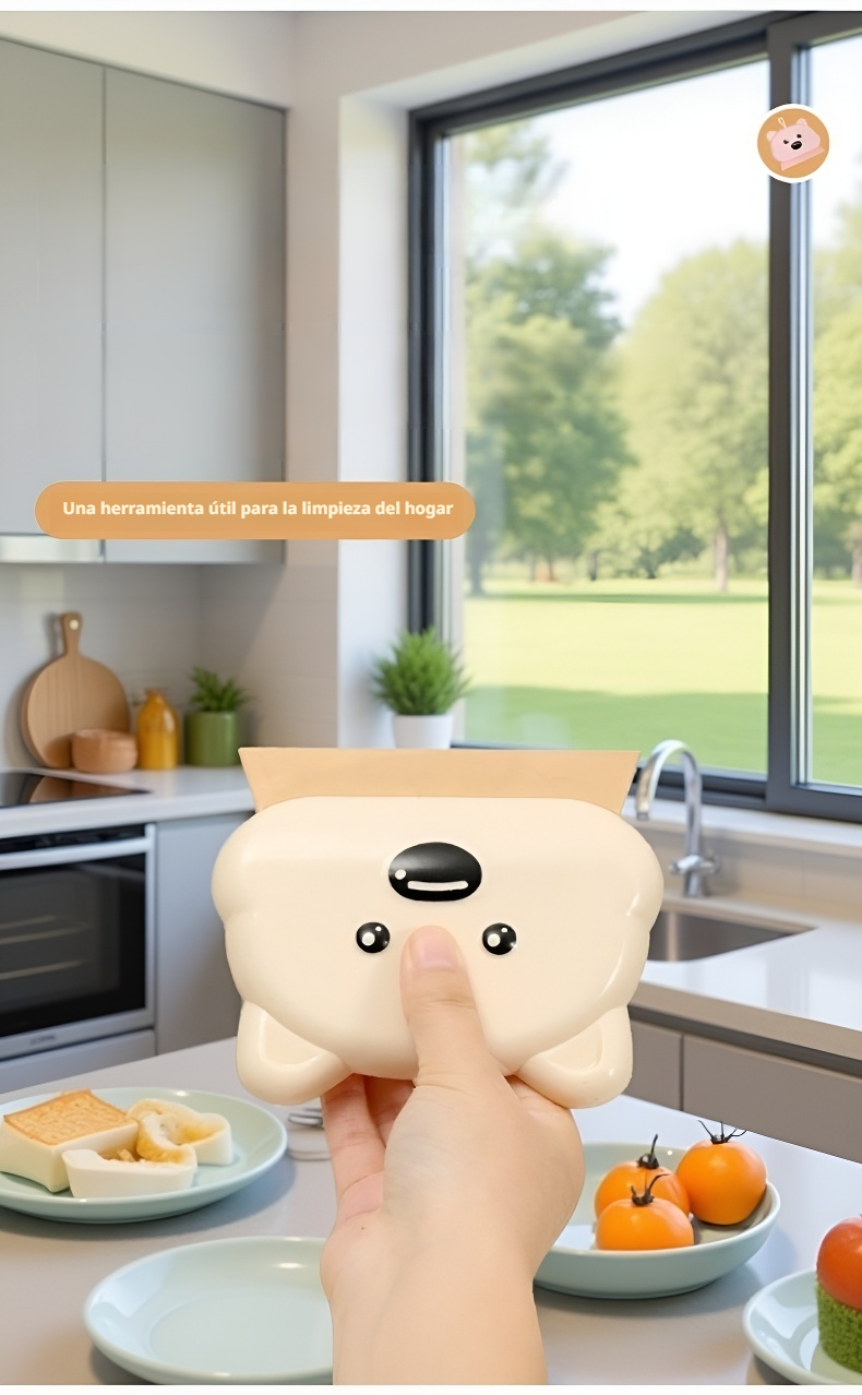 Herramientas de limpieza para mascotas con diseño atractivo
