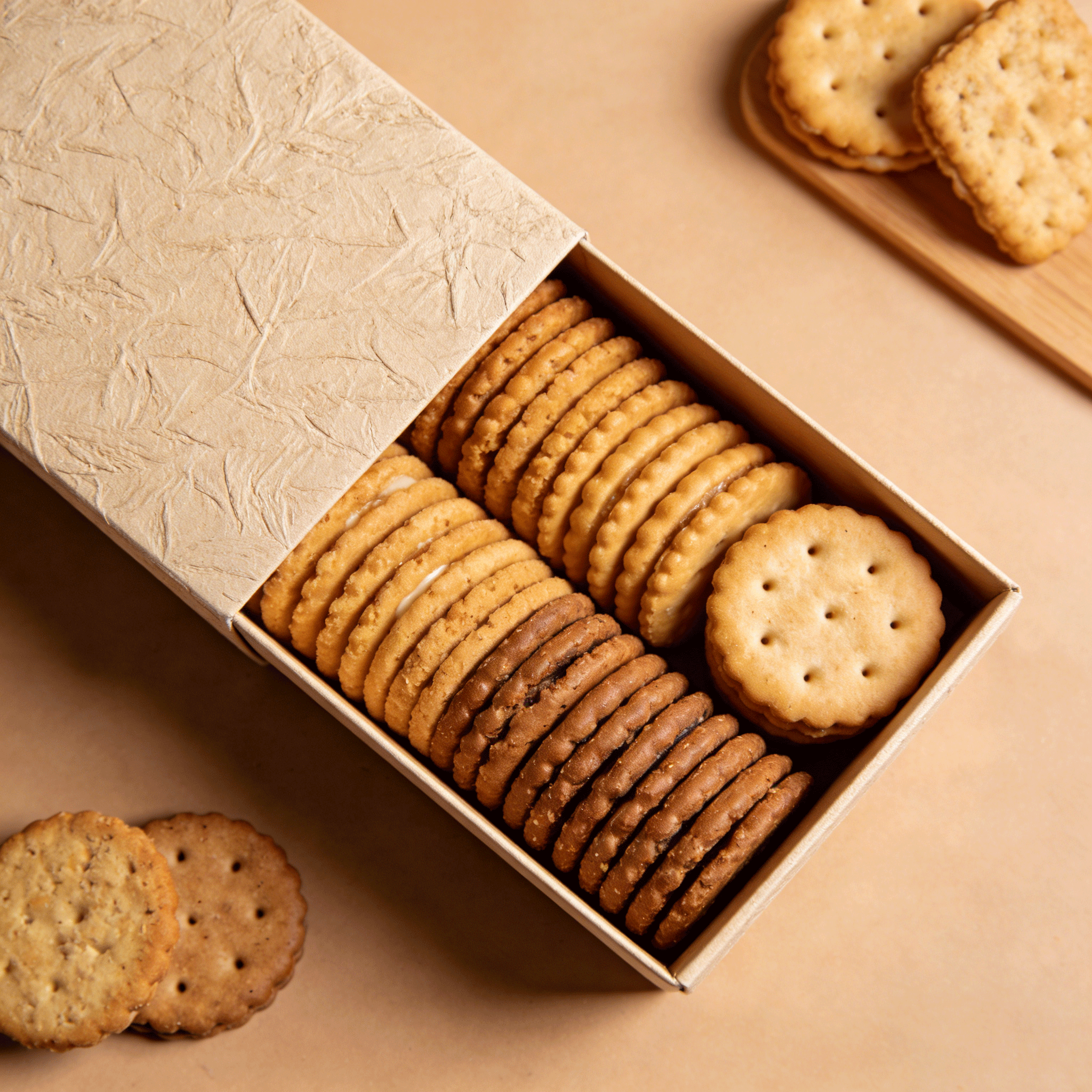 Crunchy Delight Biscuit Gift Box (5Packs)