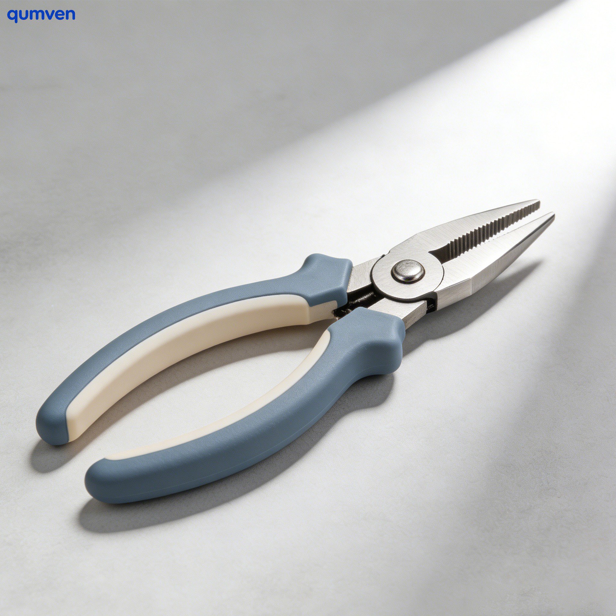 Wire cutter in action cutting electrical wire