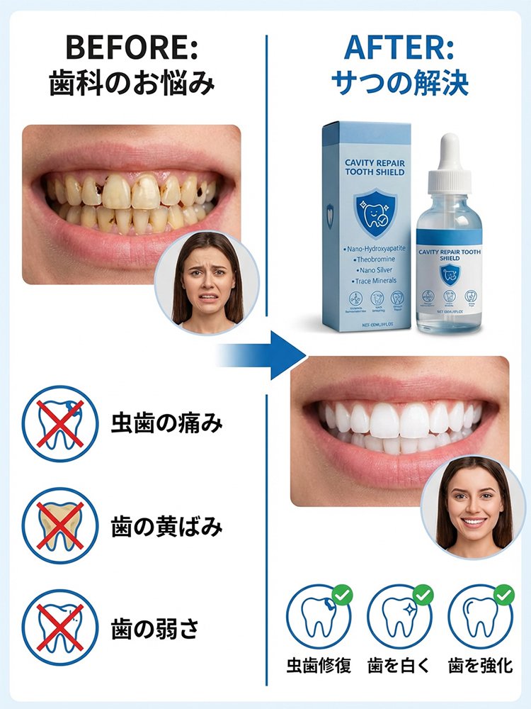 【有名な歯科医推薦】ハイドロキシアパタイト歯用保護液