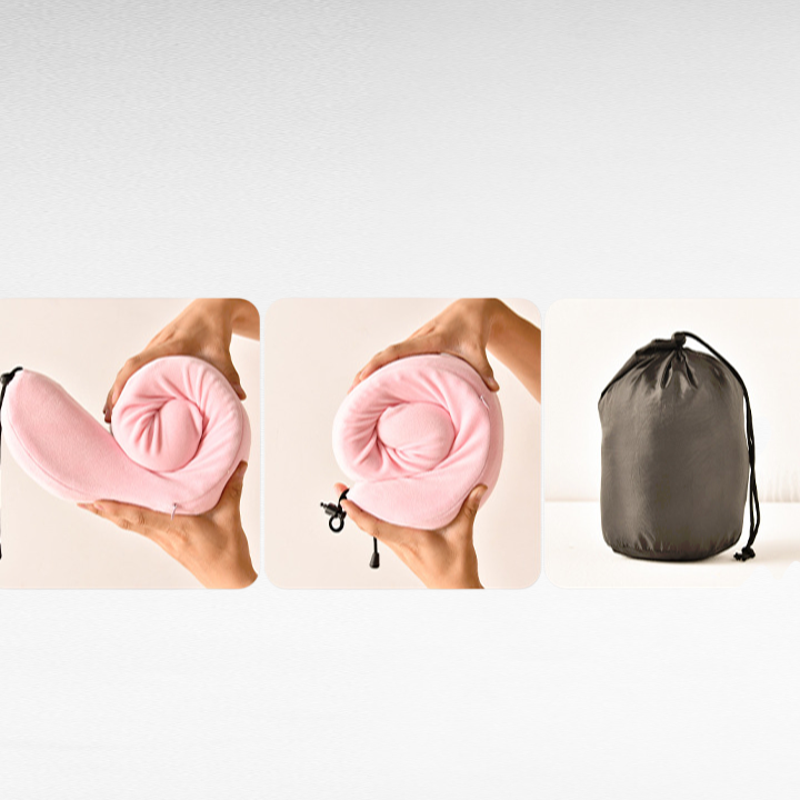 Reisekissen in U-Form aus weichem Memory-Schaum