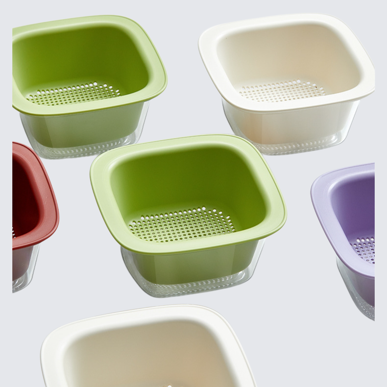 多功能雙層瀝水籃 