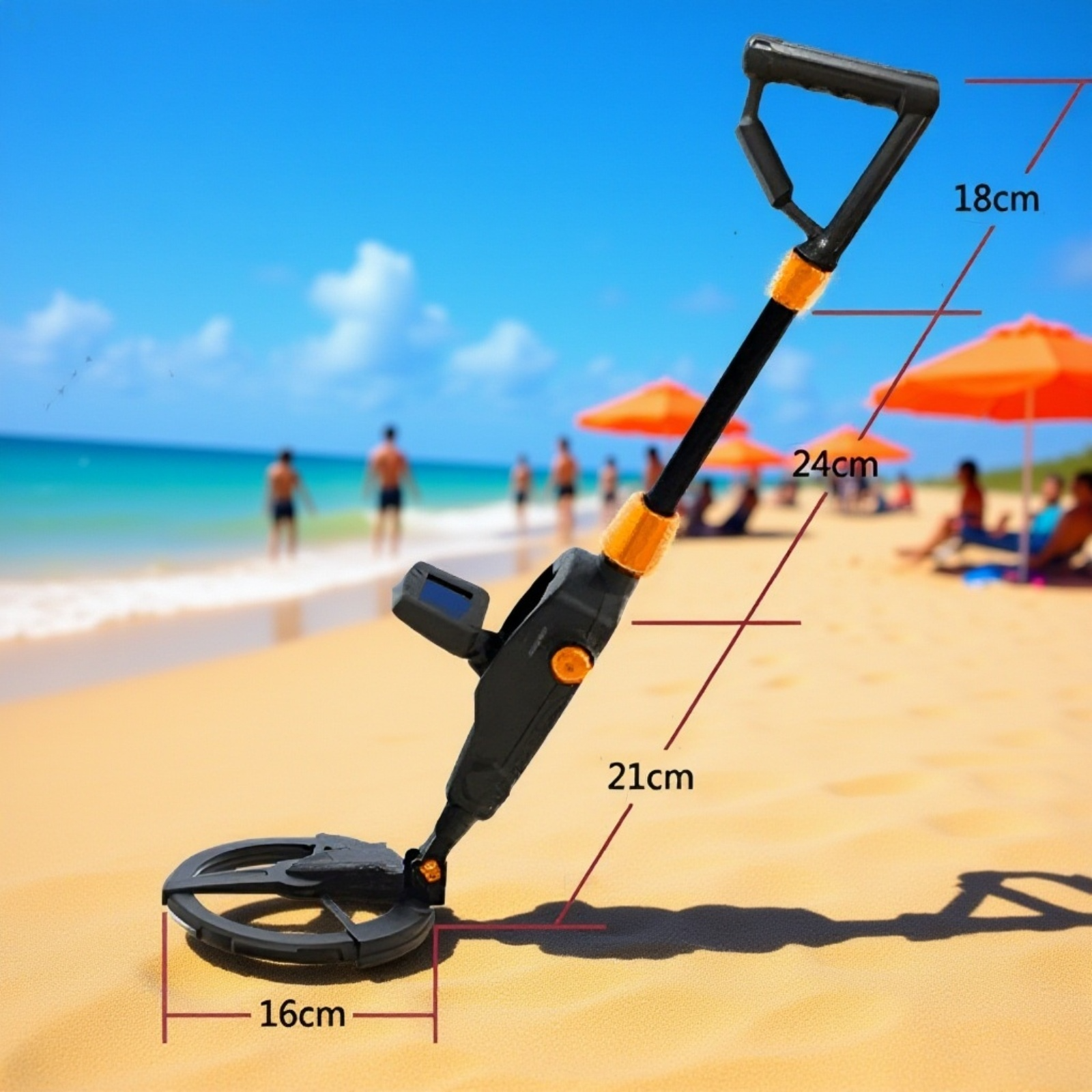 Detector de metalls intel·ligent per a la recerca de tresors