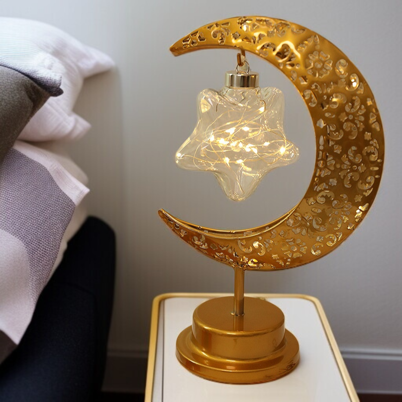 スタイリングランプ 寝室 オーブ アンビエントランプ 中空 Led ムーンランプ ホリデーデコレーションライト