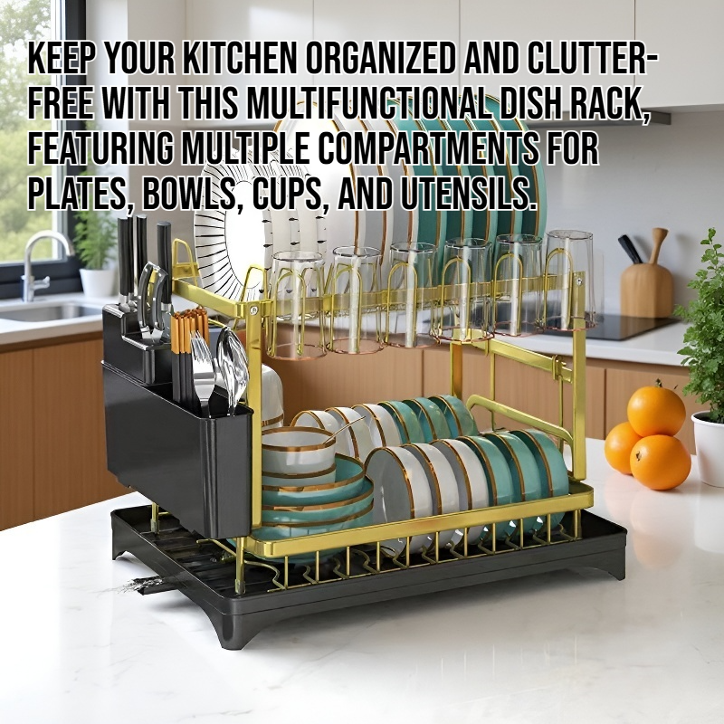 Multifunctional dish rack