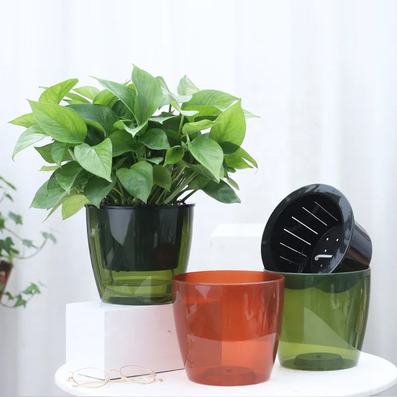 게으른 사람은 스스로 물을 준다 화분 화분