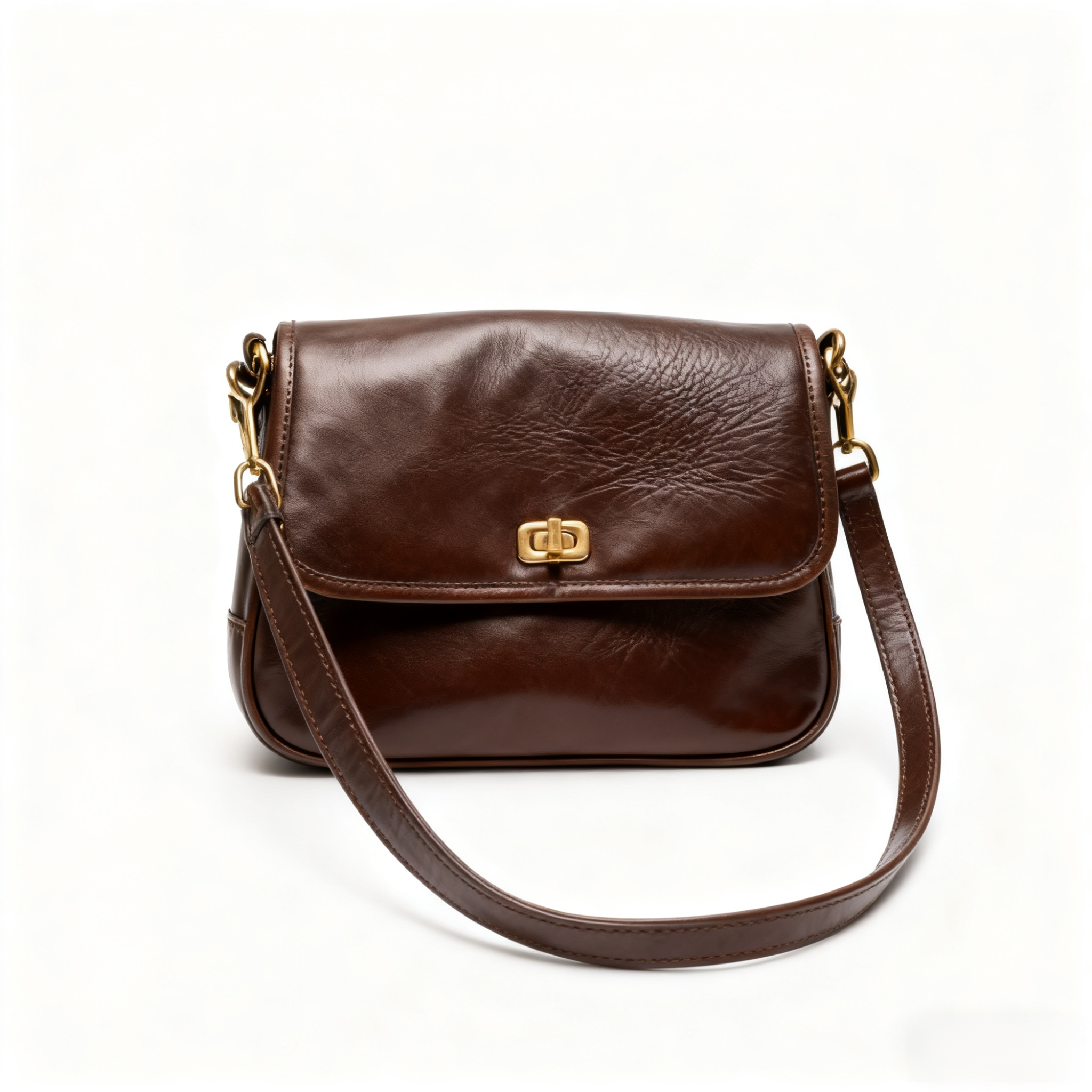 최고급 소가죽으로 제작된 세련되고 다재다능한 소형 정사각형 가방