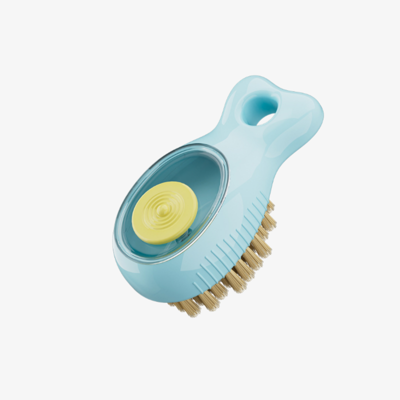 주방 싱크대 청소 브러쉬 다용도 사각 청소 브러쉬 스타일링 작은 물고기 펌핑 출액 브러쉬 냄비 그릇 싱크대 브러쉬