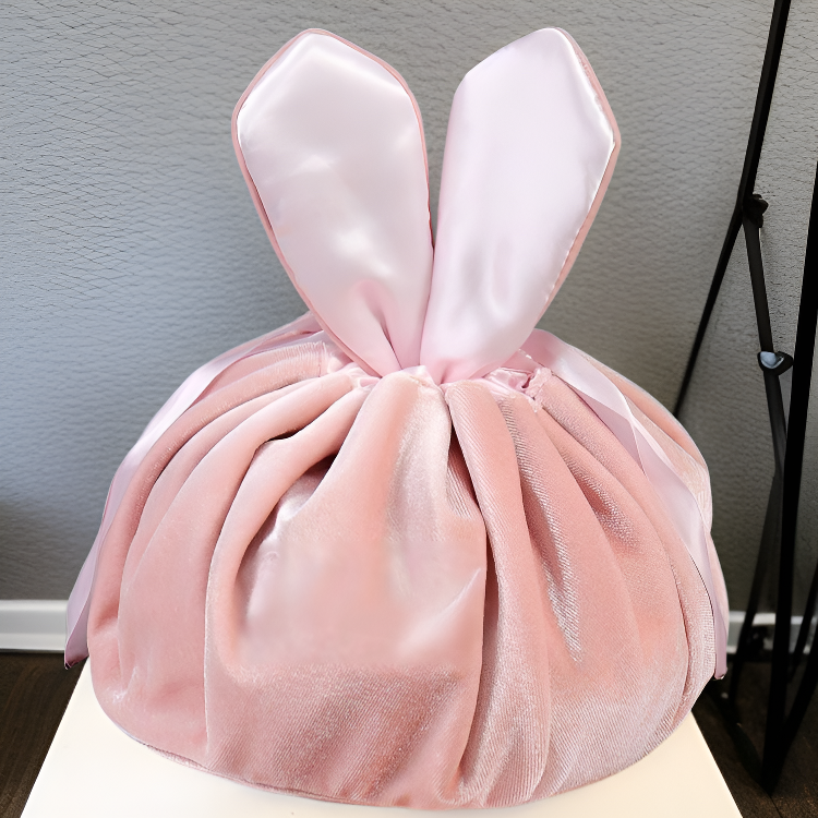 슬라이드형 대용량 방수 화장품 정리 파우치