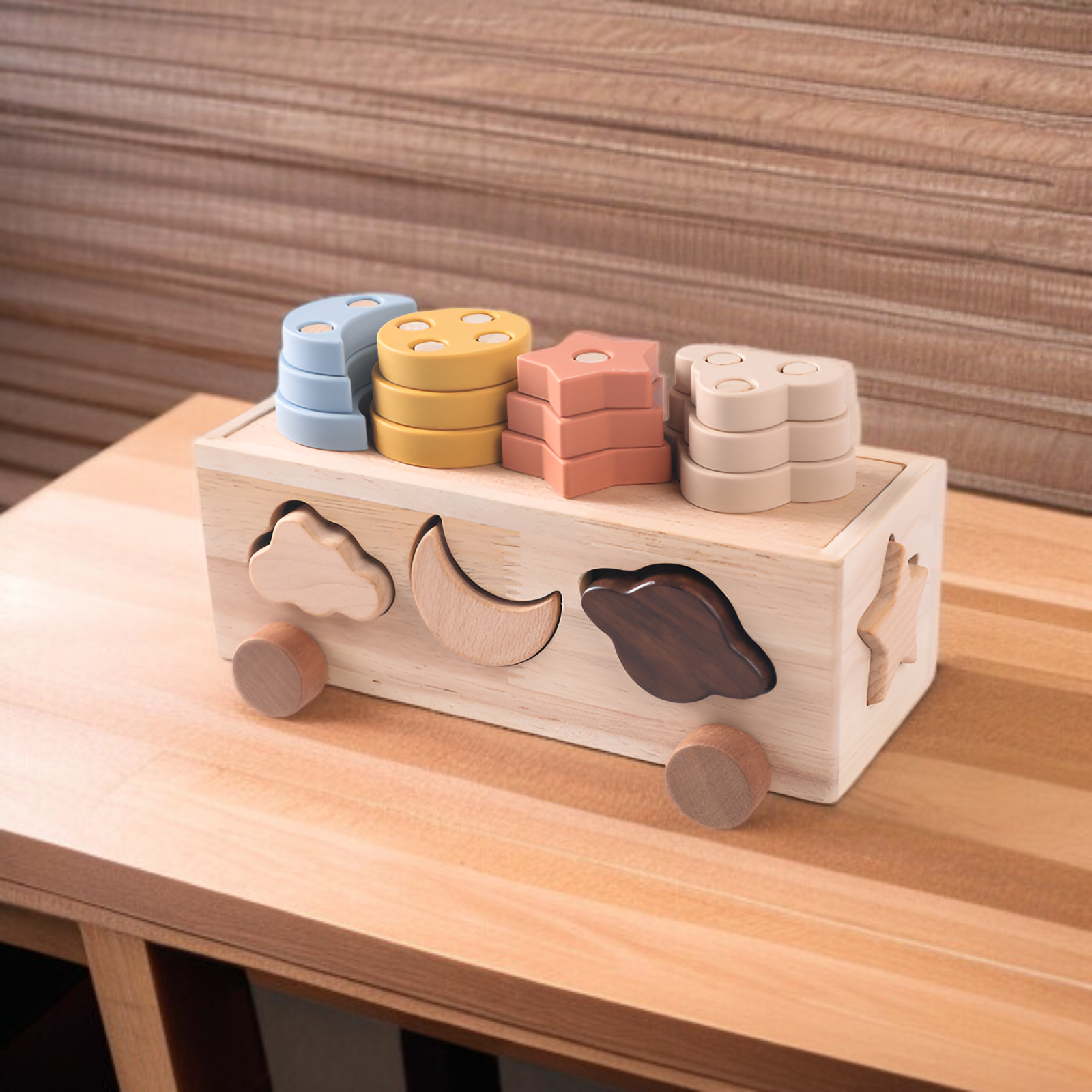 Holzpuzzle Lernspielzeug für Kinder 