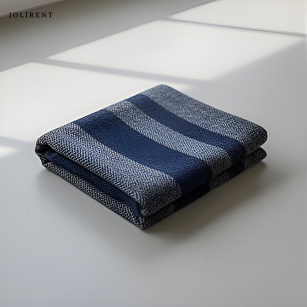 여성용 100% 캐시미어 겨울 스카프 착용샷