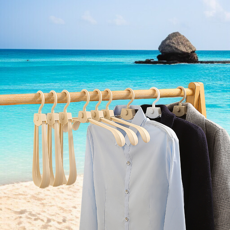 다용도 가정용 헴 신축 건조대 간편 행거 여행 출장 게으름뱅이 접이식 옷걸이 베란다 옷걸이