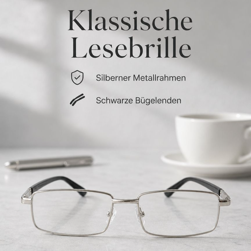 Hochauflösende tragbare Lesebrille – Ihr mobiler Lesehelfer