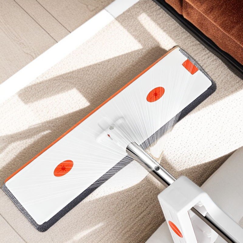 【R】2025年新型スプレー式レベリングモップ 家庭用ワンモップ クリーン ハンズフリー 怠惰なモップ掛け ウェット＆ドライ兼用