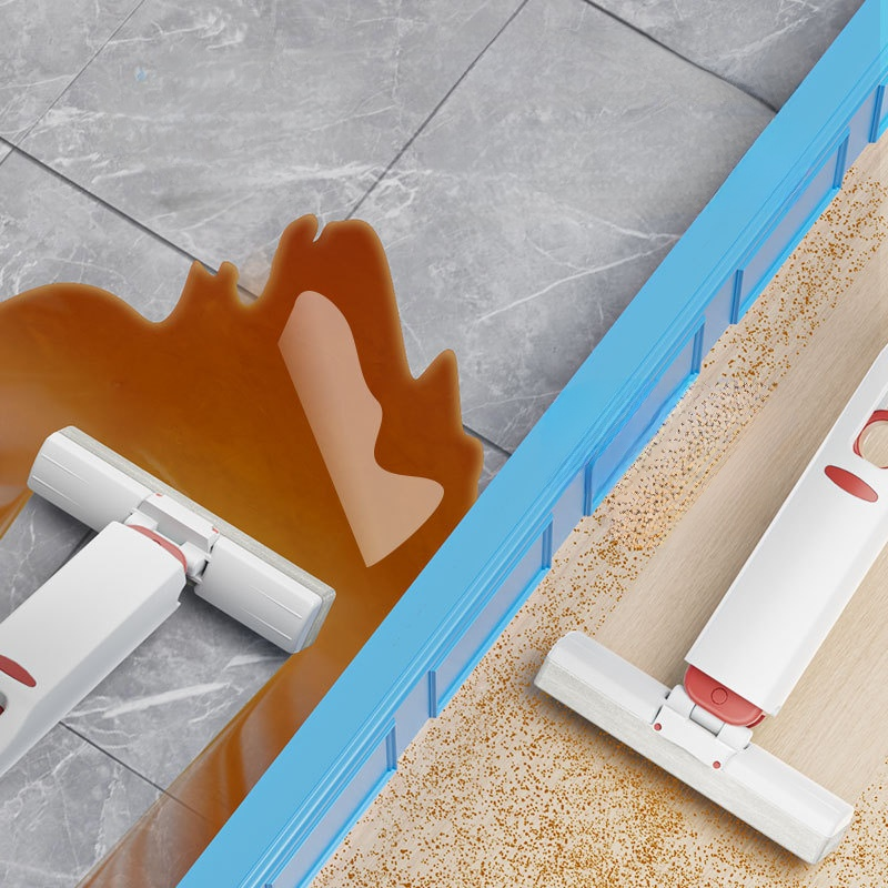 ไม้ถูพื้นขนาดเล็กสำหรับครัว ไม่ต้องซักมือ ทำความสะอาดโต๊ะและกระจกได้