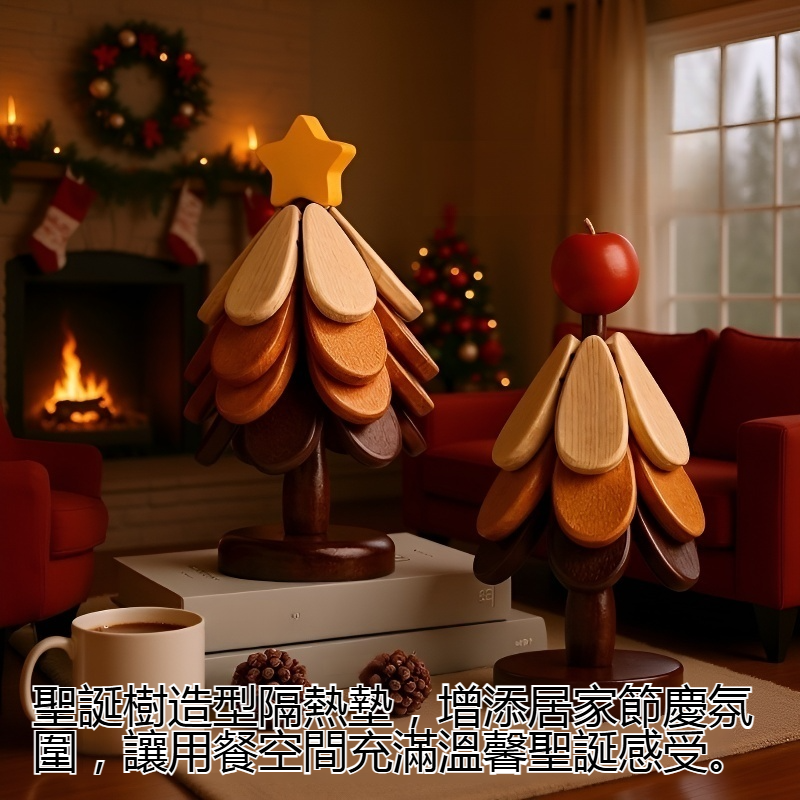 聖誕樹隔熱墊