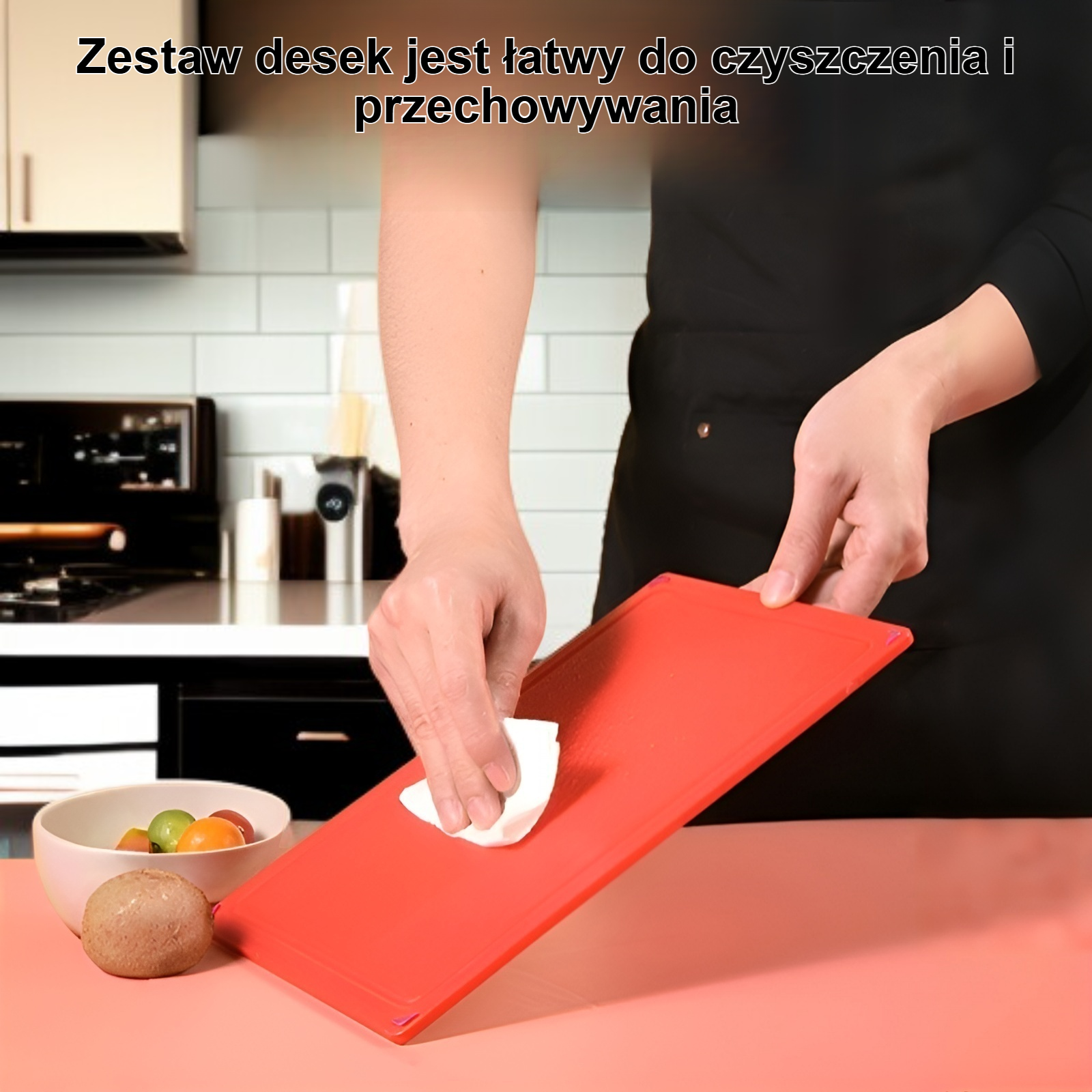 Deska do krojenia mięsa z oznaczeniem kategorii