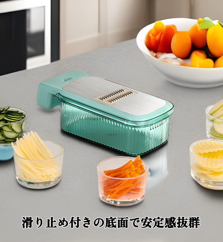 水切れが良い野菜カッターの使用例