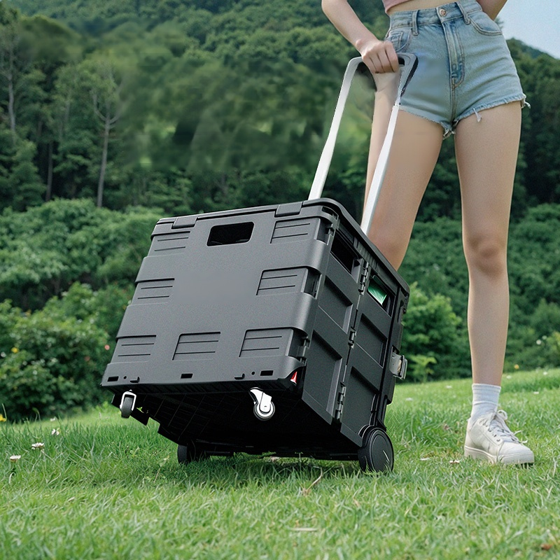 Caja de almacenamiento portátil multifuncional para exteriores