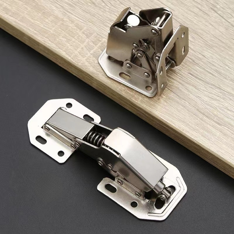 Bisagra hidráulica amortiguada sin necesidad de taladro, paquete de 6 unidades