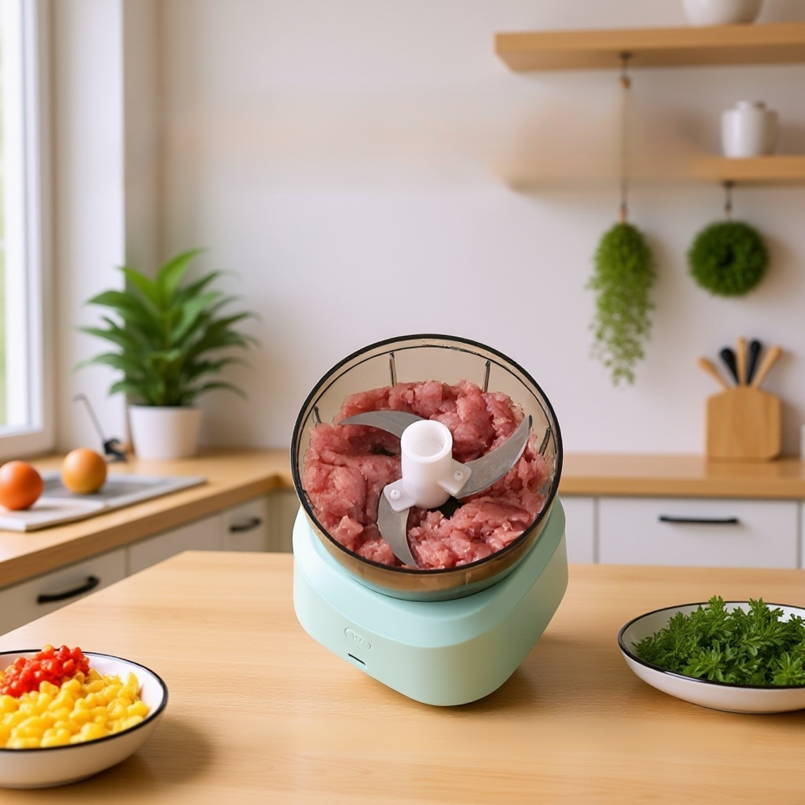 가정용 다기능 소형 제육기