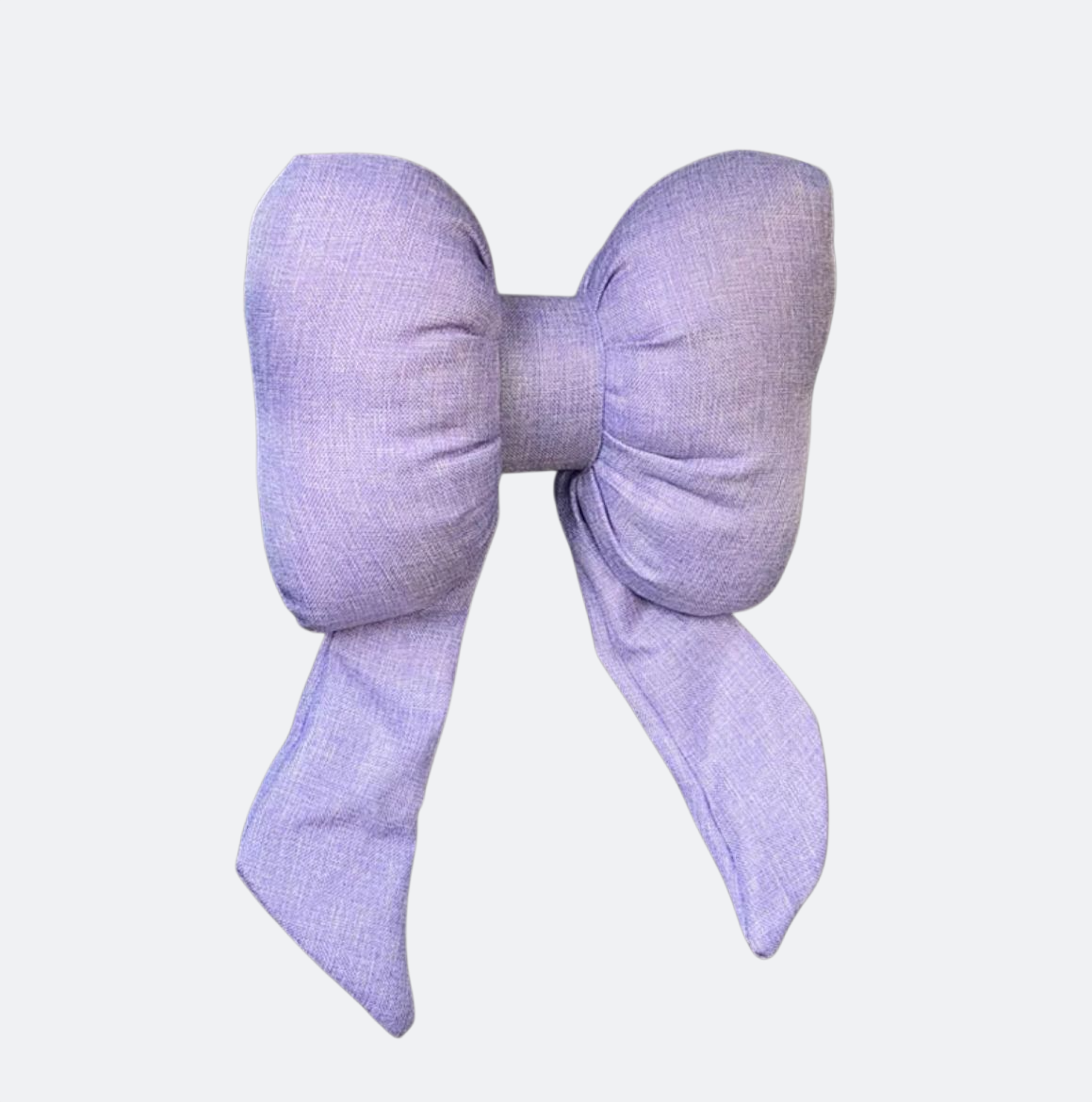 مسند رأس السيارة مع شريط فيونكة، ودعم قطني لمقعد السيارة