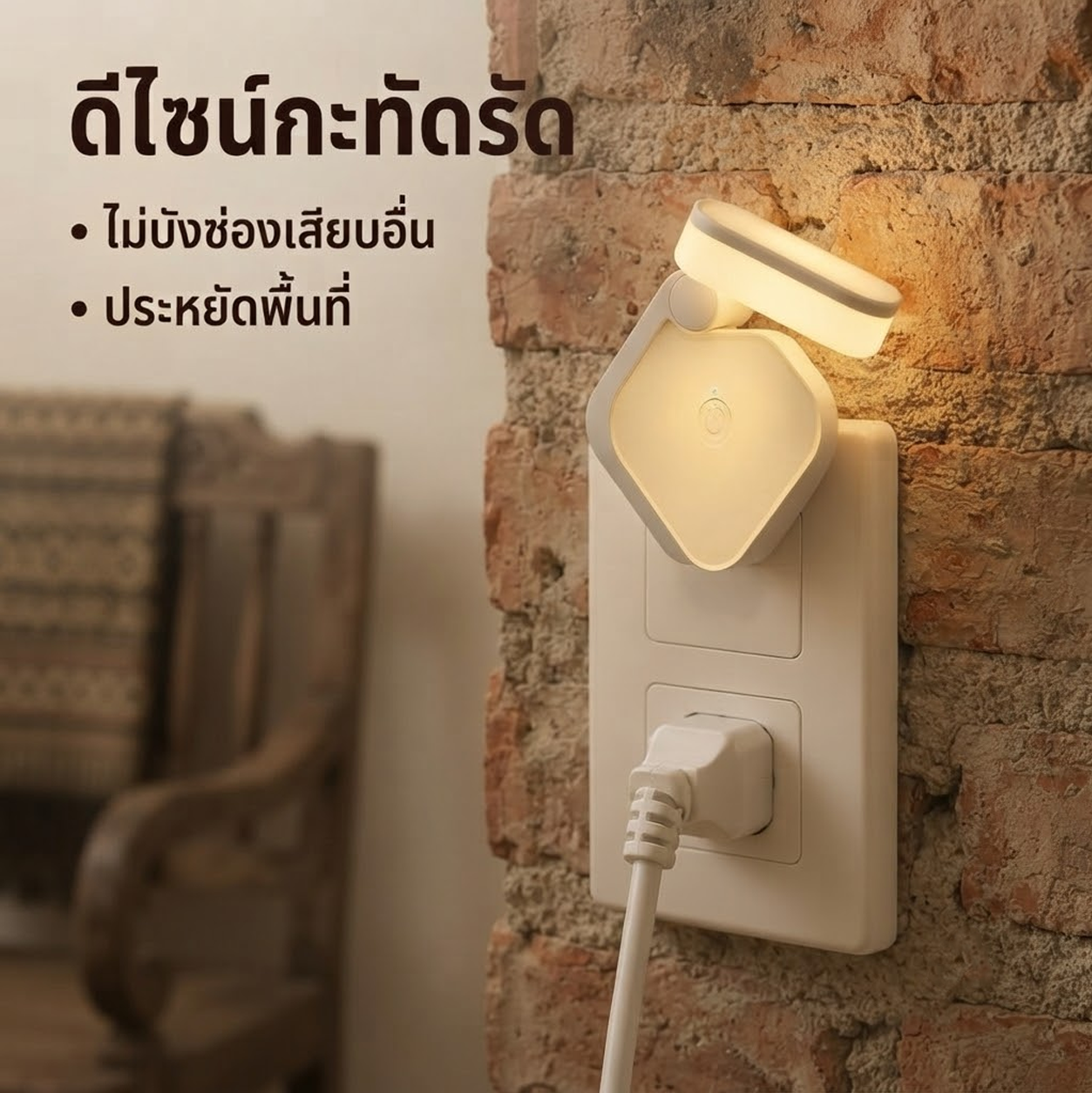 โคมไฟกลางคืนแบบเสียบปลั๊กสำหรับเด็กทารก ป้องกันดวงตา ควบคุมด้วยรีโมท สำหรับให้นมบนหัวเตียง