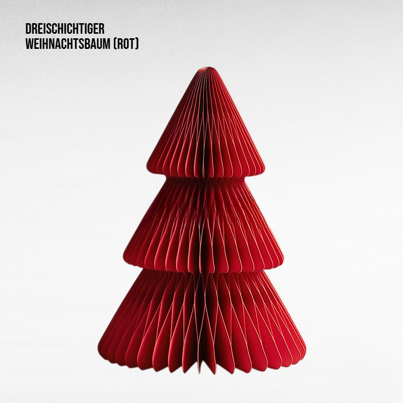 Origami Weihnachtsbaum Tischdekoration für Weihnachten