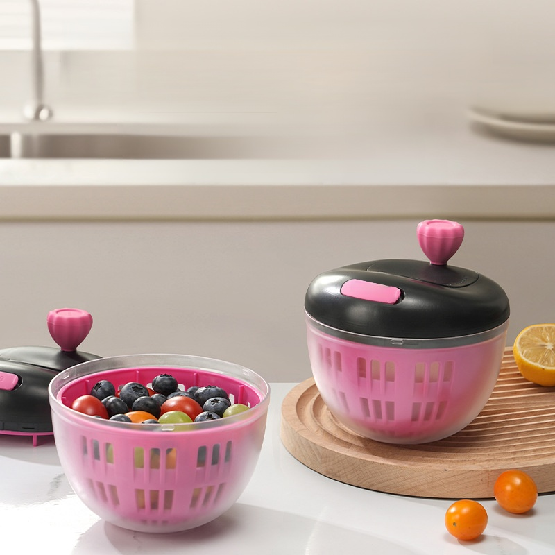 수동 물빼기 바구니 야채 탈수기