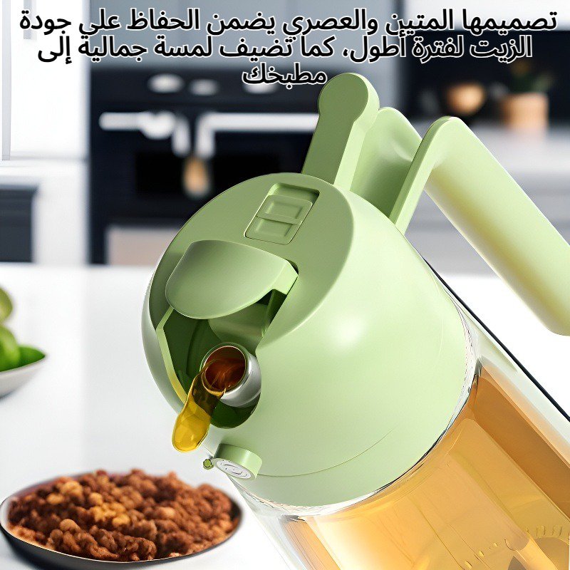 زجاجة زيت ذات سعة كبيرة