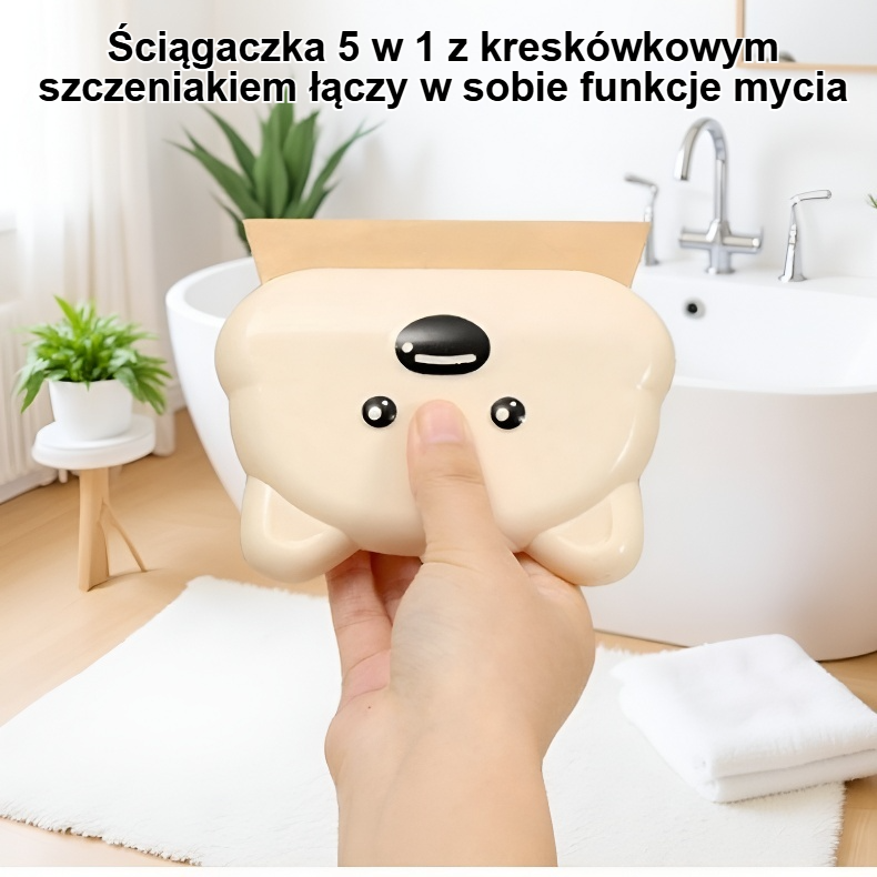 Ściągaczka 5 w 1 z kreskówkowym szczeniakiem