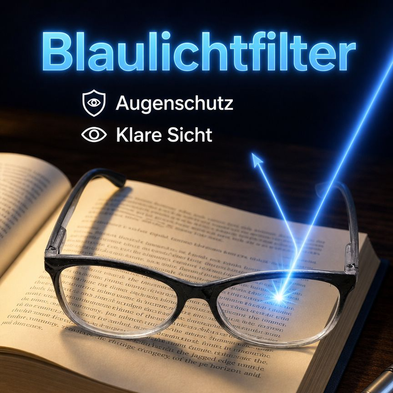 Großrahmige, modische und ultraleichte Lesebrille für Senioren