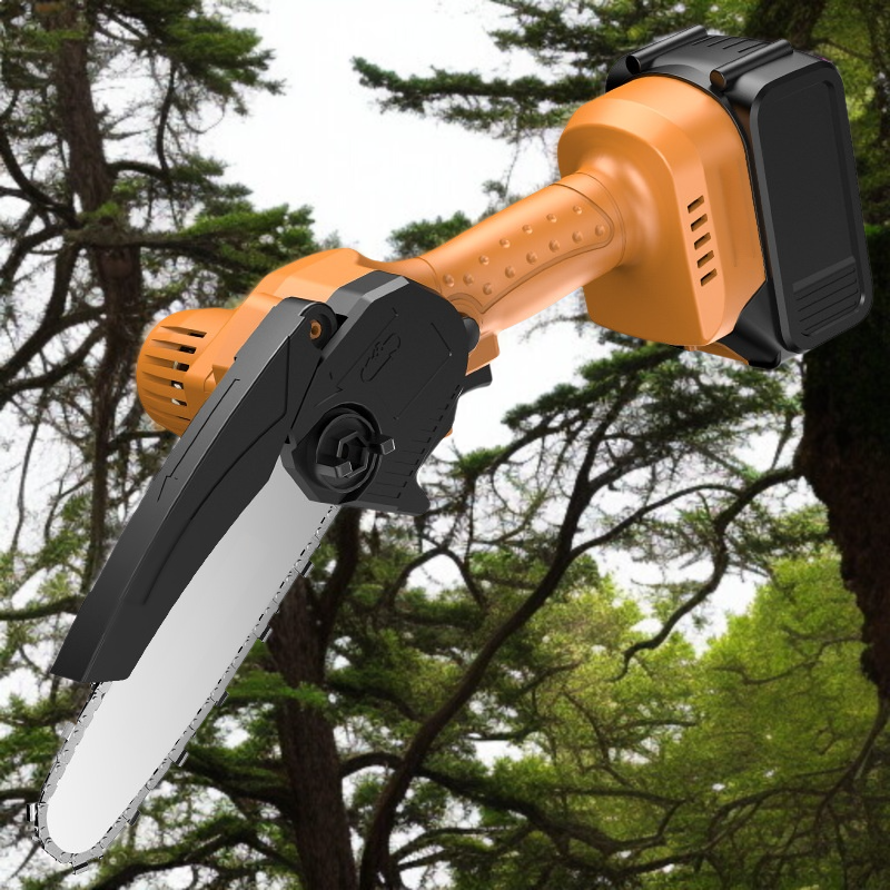 미니 전기톱의 인체공학적 디자인