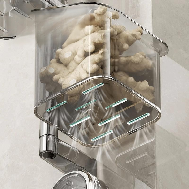  Double suction cup storage box